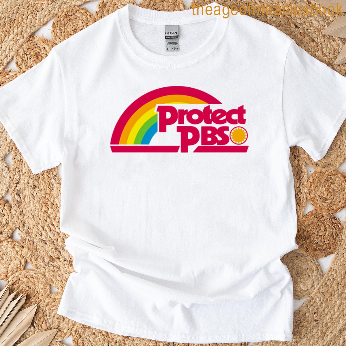 Protect Pbs Save Public Broadcasting T-shirt