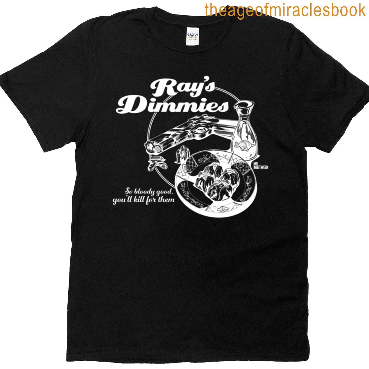 Rays Dimmies Reversed White T-shirt