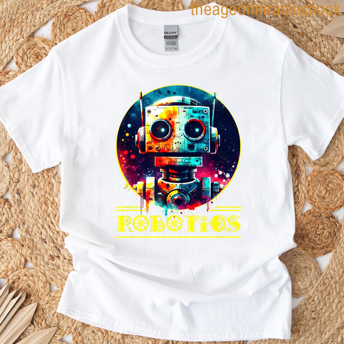 Robot Funny Robot Costume Technology Ai Robotics T-shirt