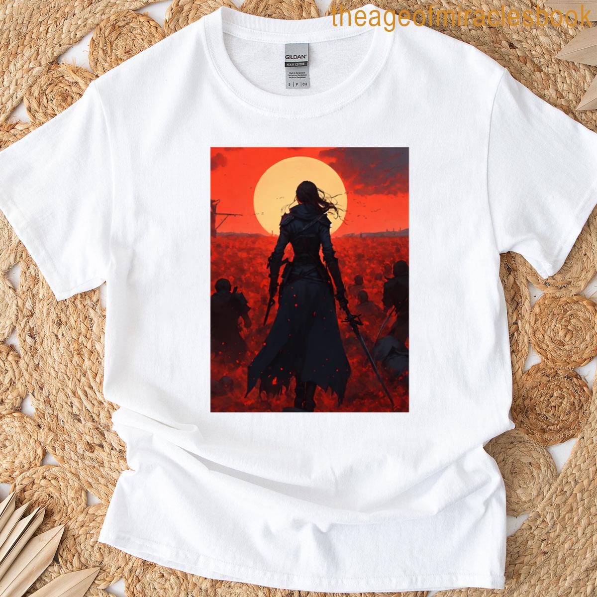 Warriors Last Stand At Sunset Oversized T-shirt