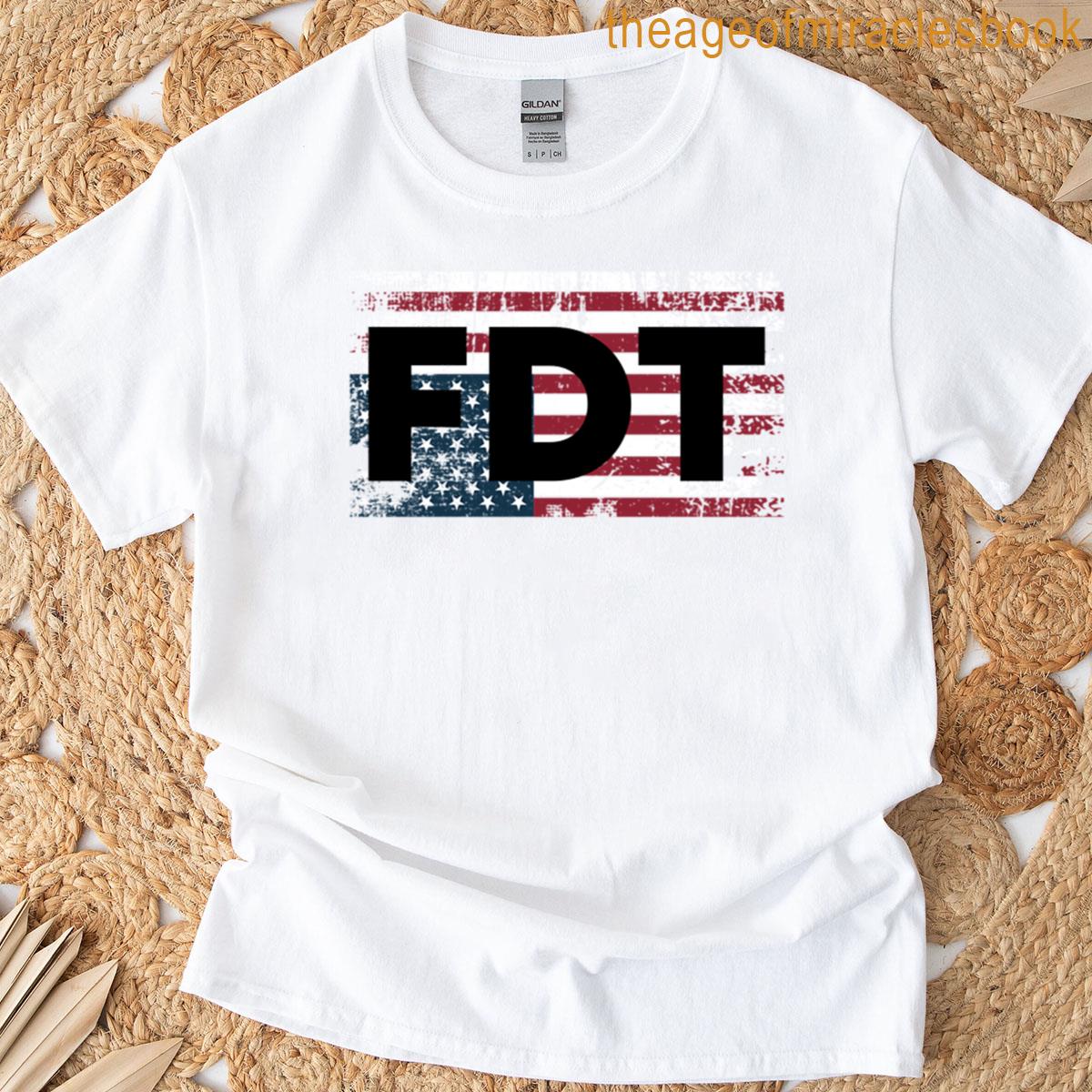 Fdt – One Nation Under Distress T-shirt