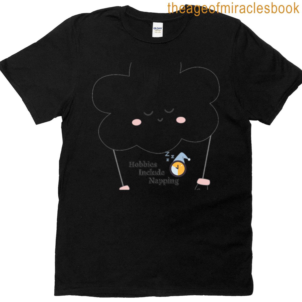 Hobbies Include Napping Sticker 2023 Oversized T-shirt