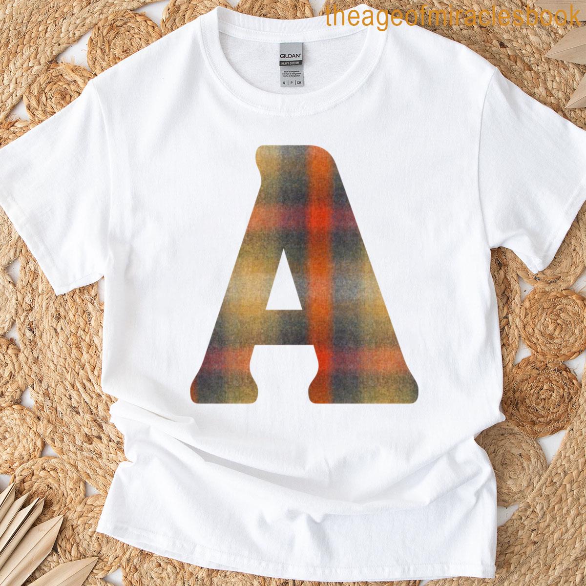 Letter A Oversized T-shirt