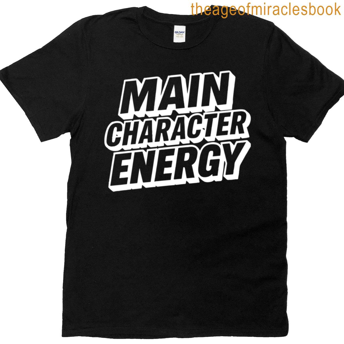 Main Character Energy 3 Oversized T-shirt