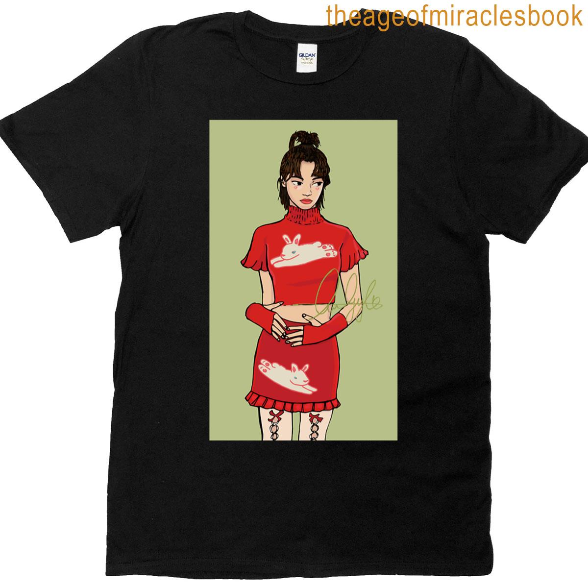 Red Girl Oversized T-shirt