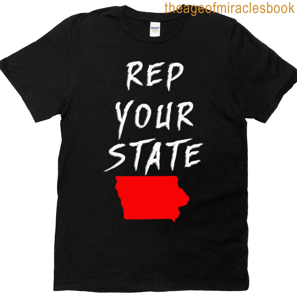 Rep Your State Iowa T-shirt