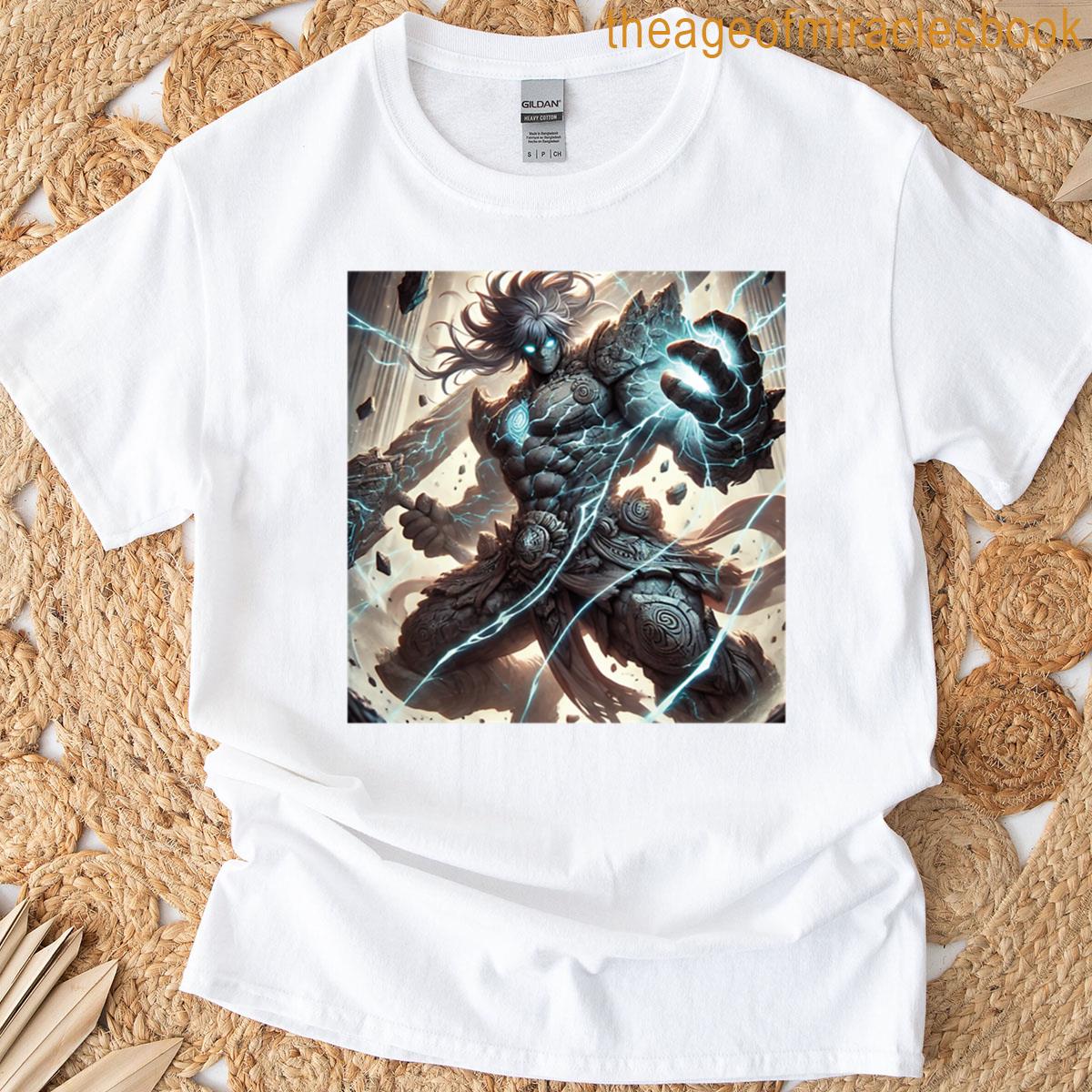 Stone Anime Warrior T-shirt
