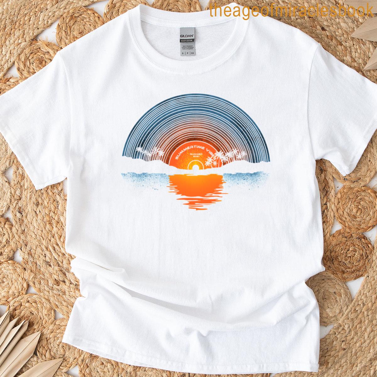 Sunset Vinyl T-shirt
