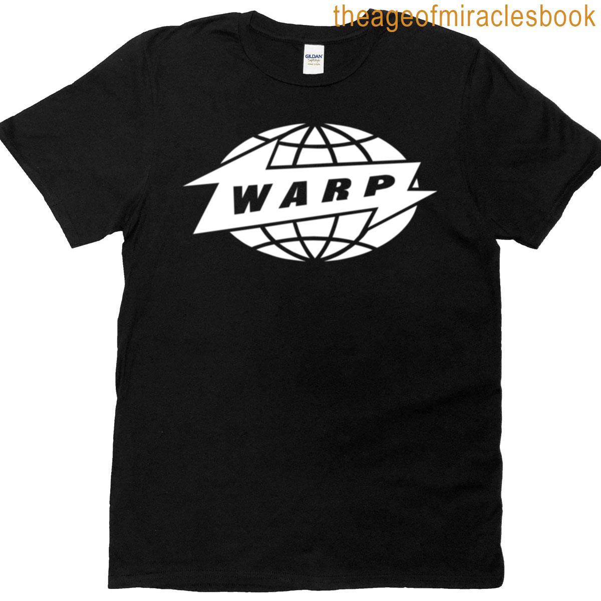 Warp Records White Version T-shirt