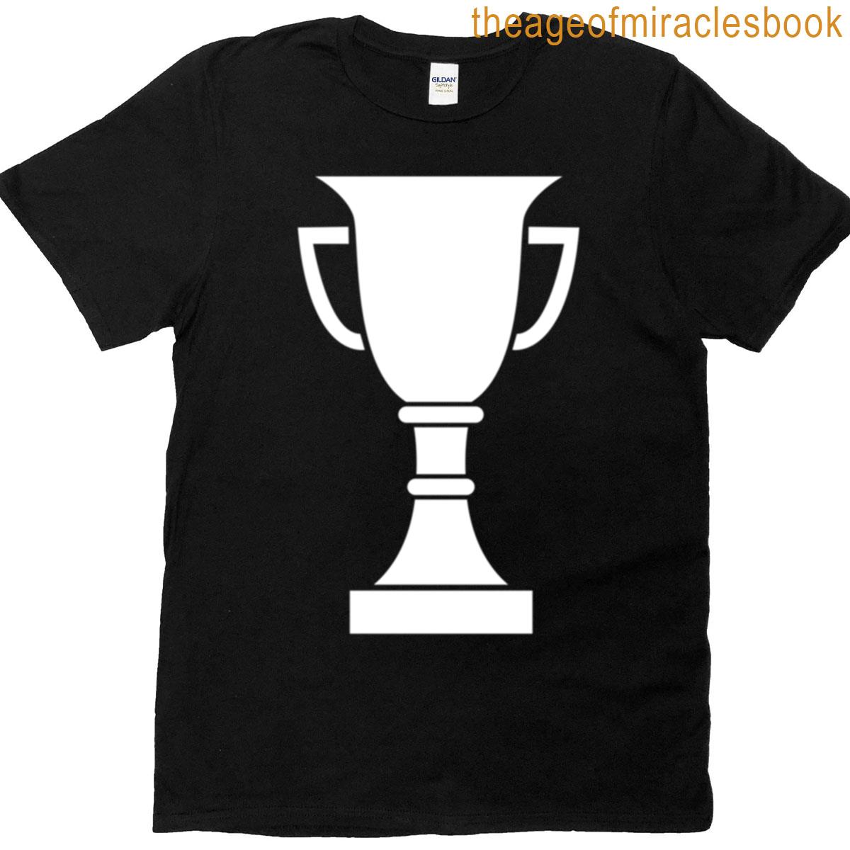 White Trophy Winner Champion T-shirt
