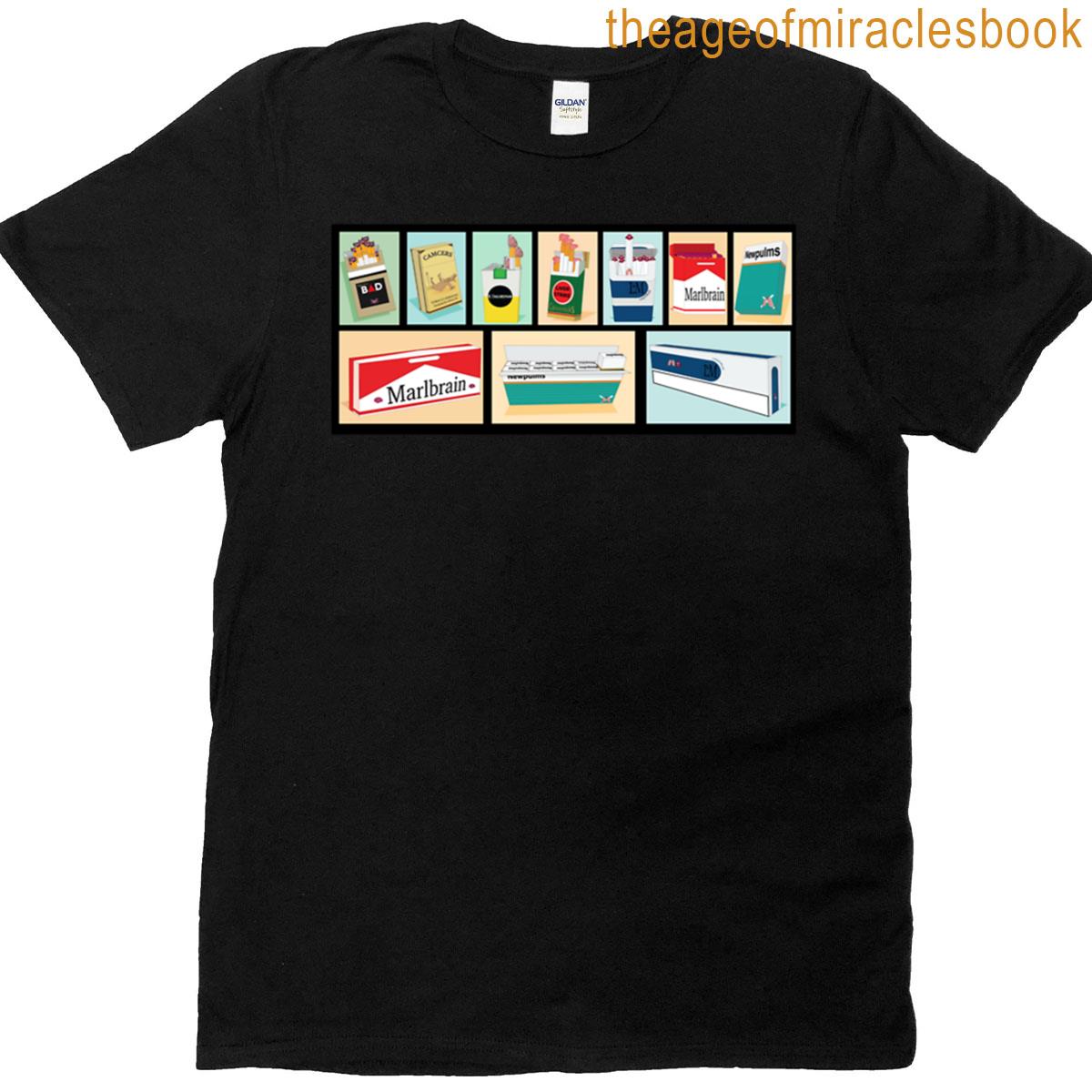 All Anti Smoking Cigarettes Boxes Premium T-shirt