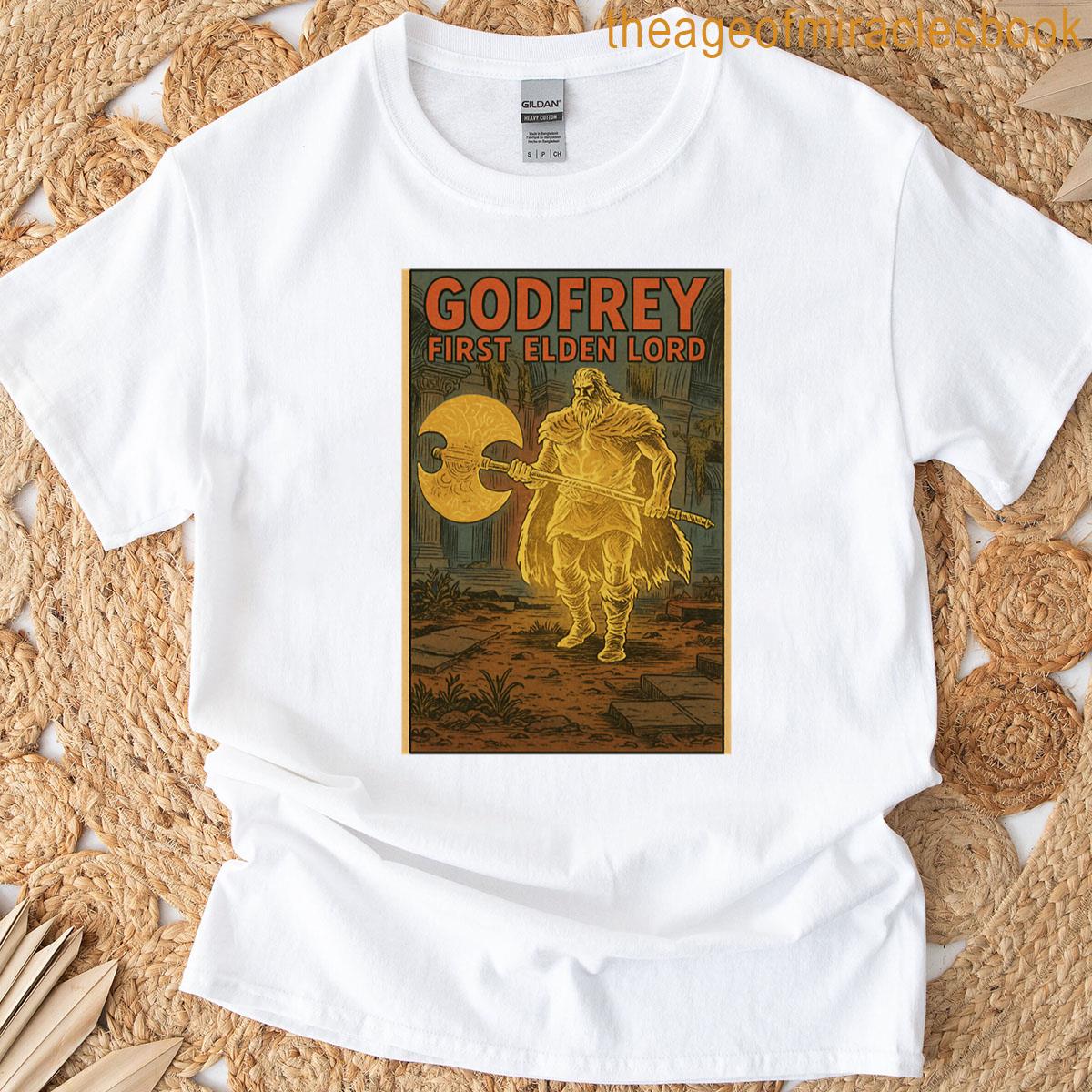 Godfrey First Elden Lord Comic Book Cover T-shirt