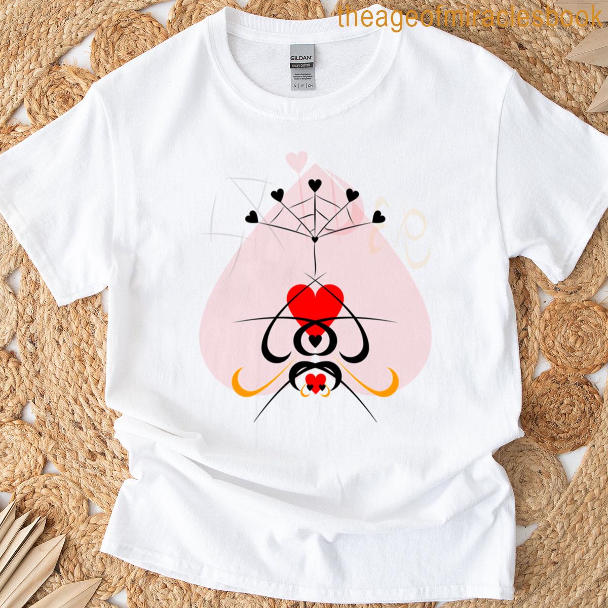 Hearts Spider Oversized T-shirt
