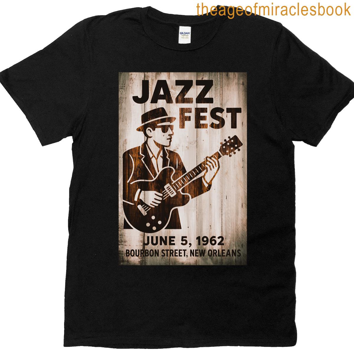 Jazz Fest 1962 Poster T-shirt