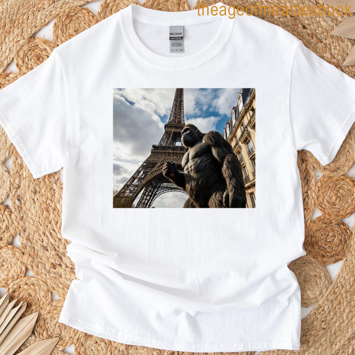 King Kong Does Paris T-shirt