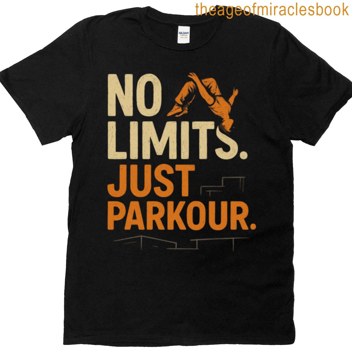 No Limits Just Parkour Backflip T-shirt