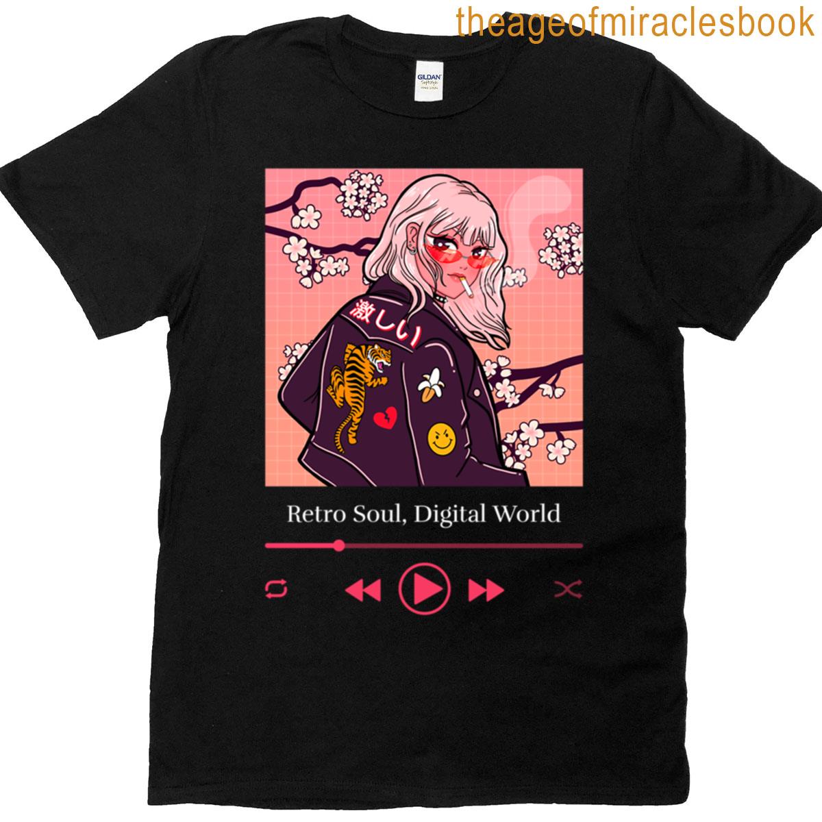 Retro Soul Digital World T-shirt