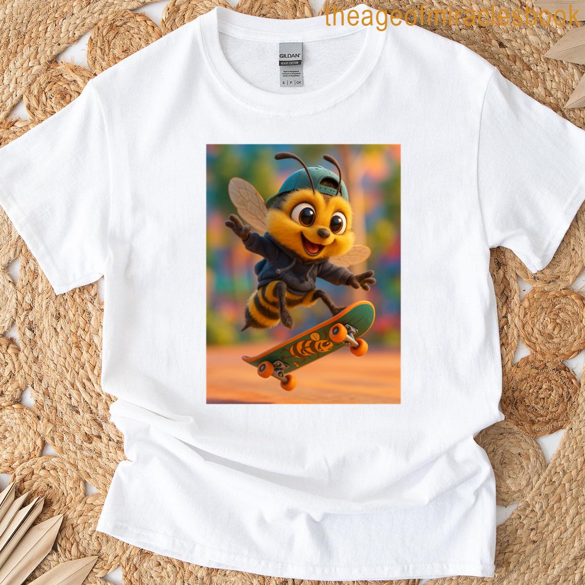 Skater Leafcutter Bee Oversized T-shirt