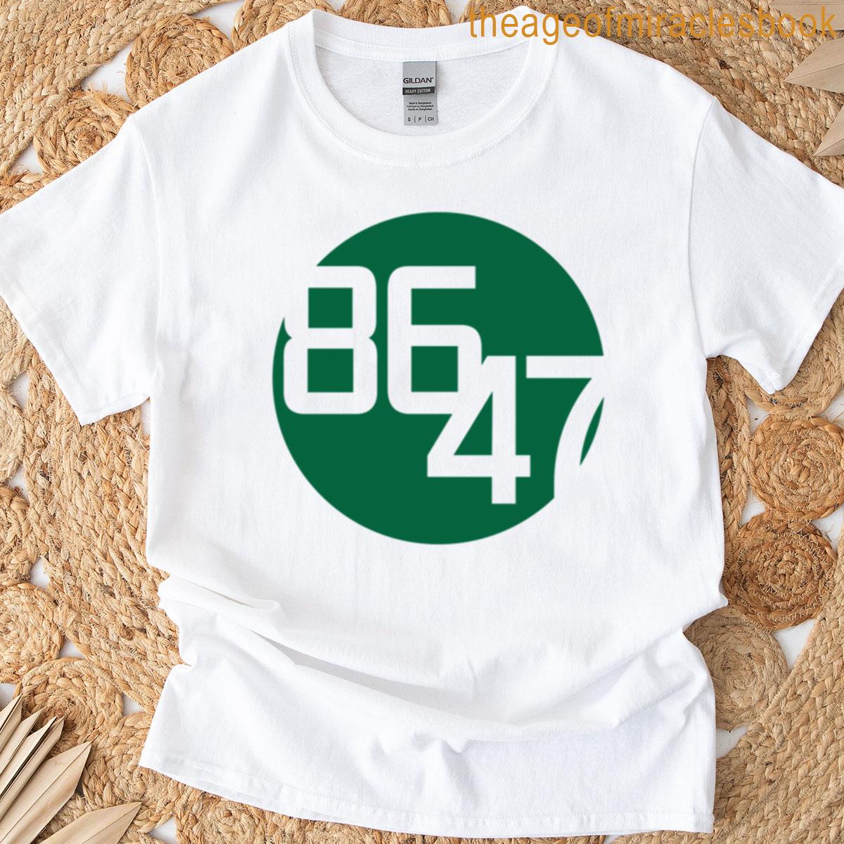 8647 Dark Green Dot T-shirt