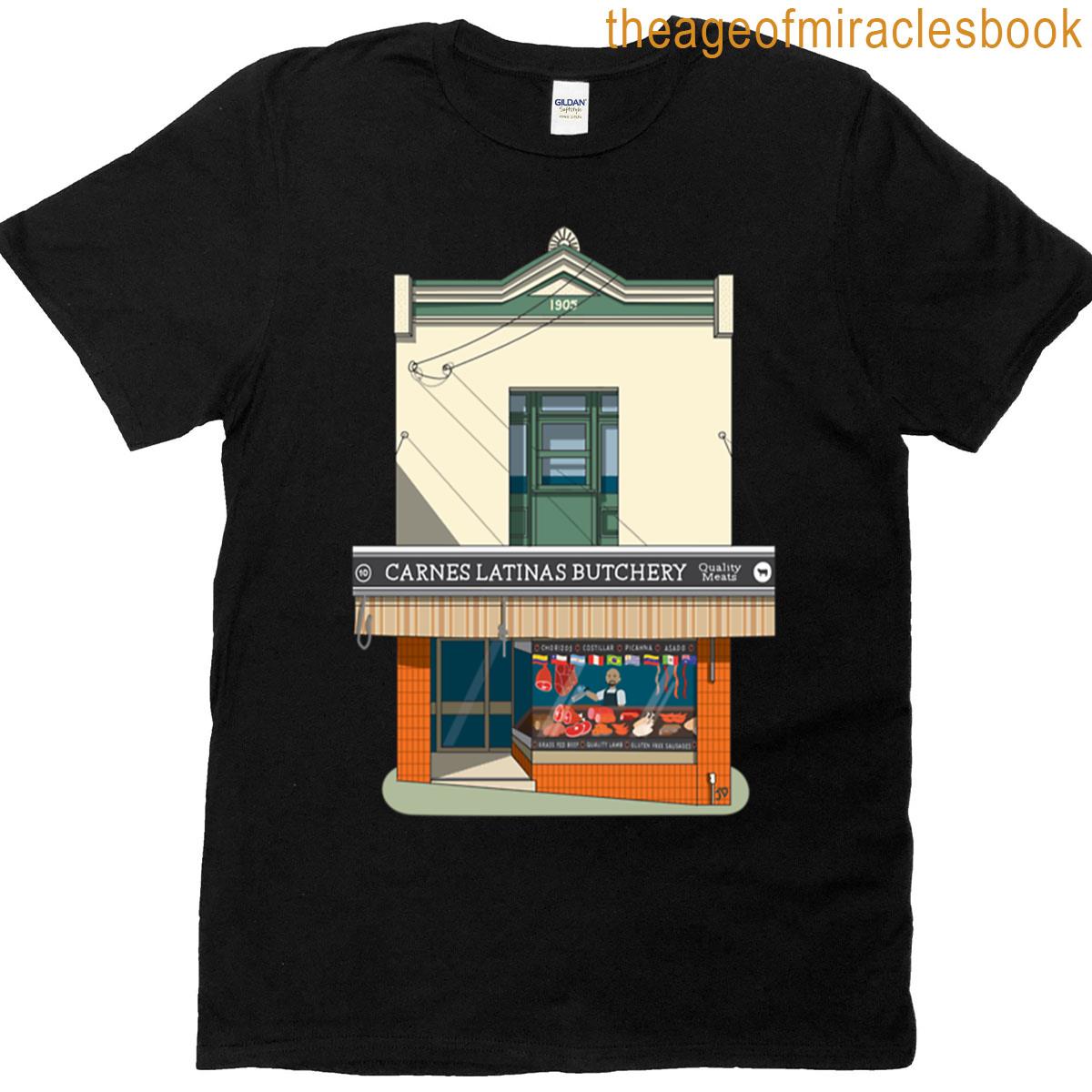 Carnes Latinas Butchery Oversized T-shirt