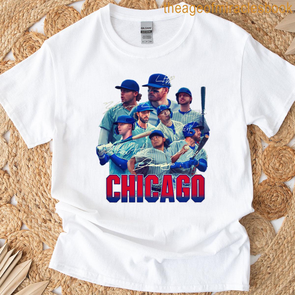 Chicago Cubs Players 2025 T-shirt