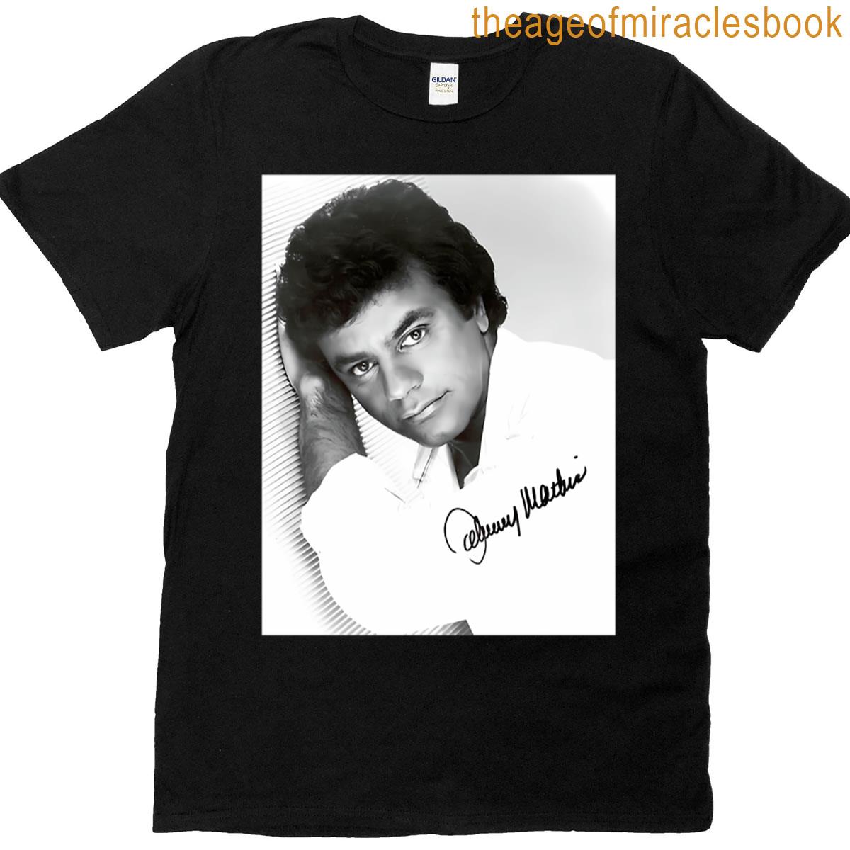 Johnny Mathis Autograph T-shirt