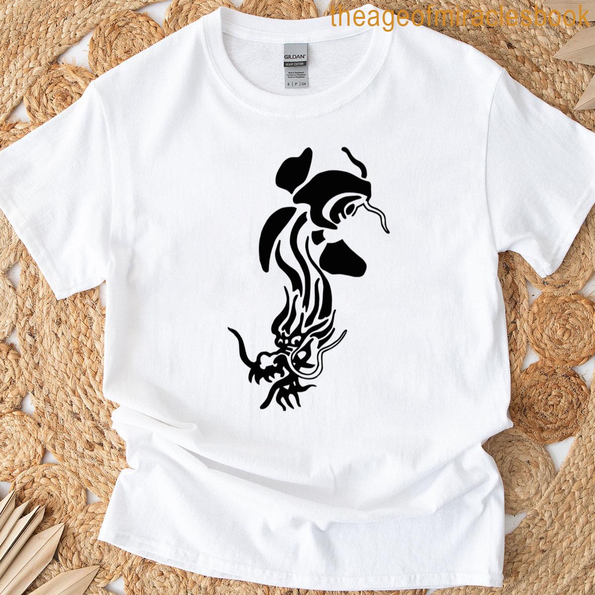 Koi And Dragon T-shirt