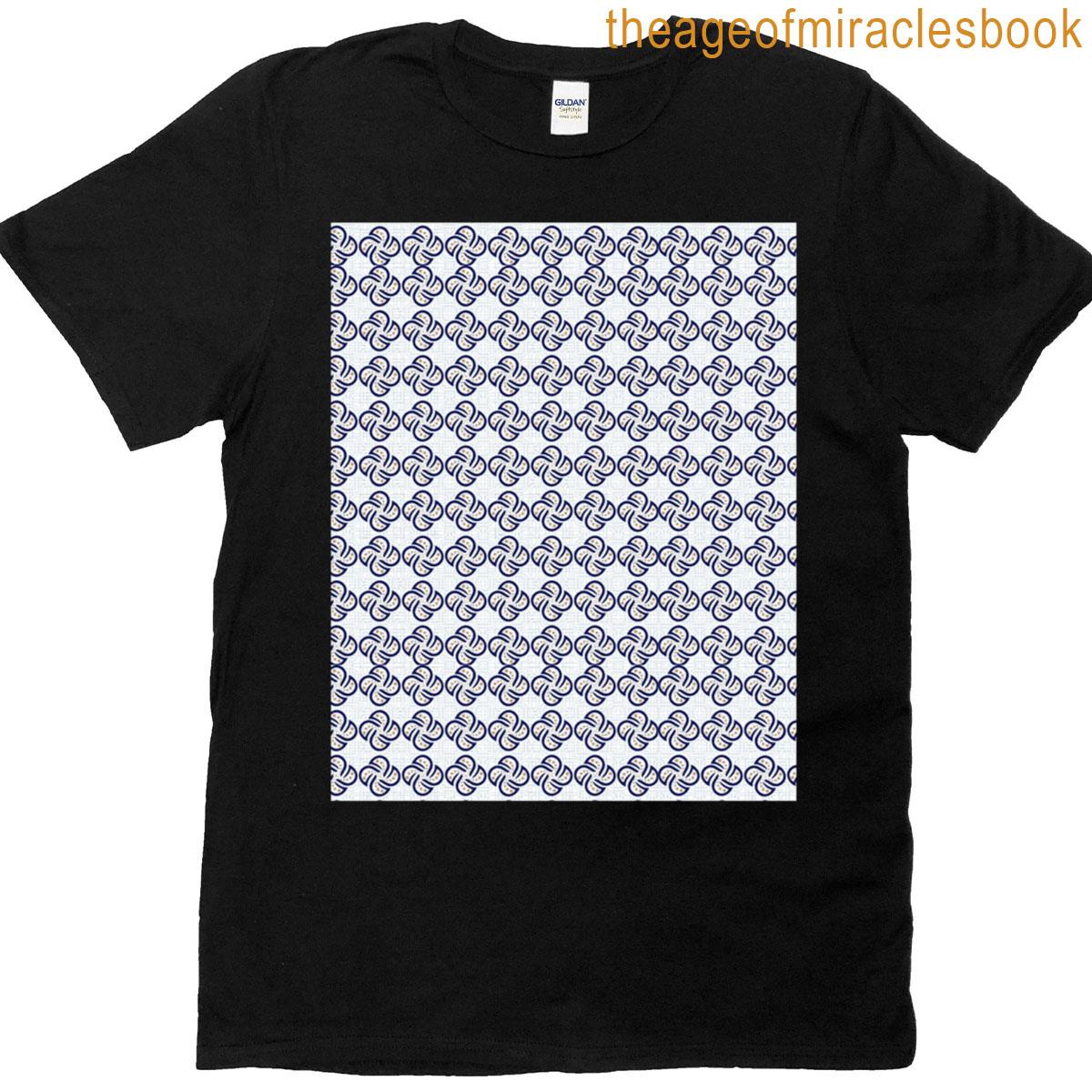 Minimalist Islamic Tile Pattern Graphic T-shirt