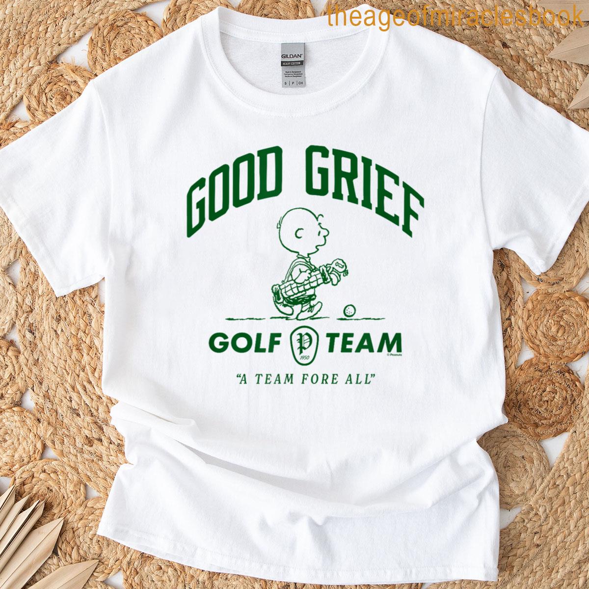 Peanuts – Good Grief Golf Team T-shirt