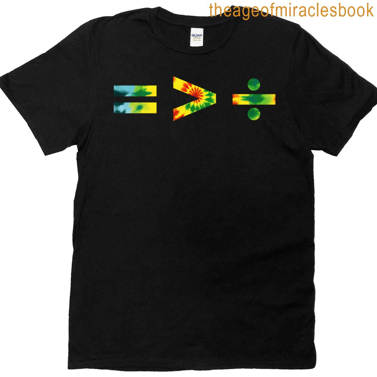 Tie Dye Juneteenth Equality Is Greater Than Division Afro T-shirt