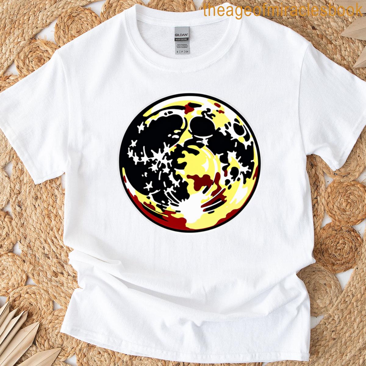 Bloody Full Moon Oversized T-shirt