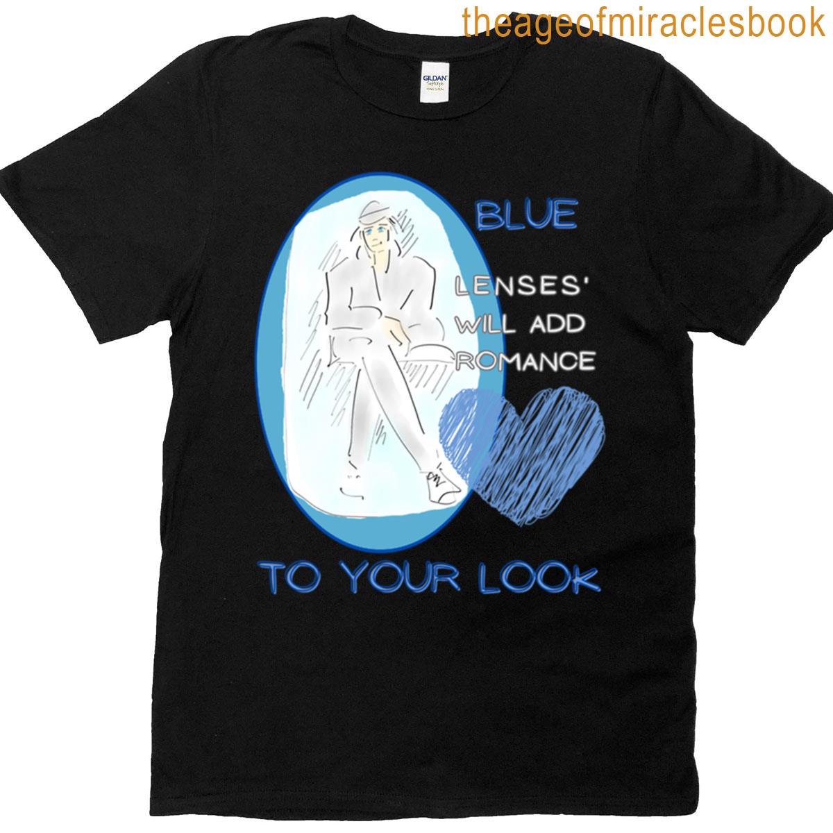 Blue Lenses Train Crushes Oversized T-shirt