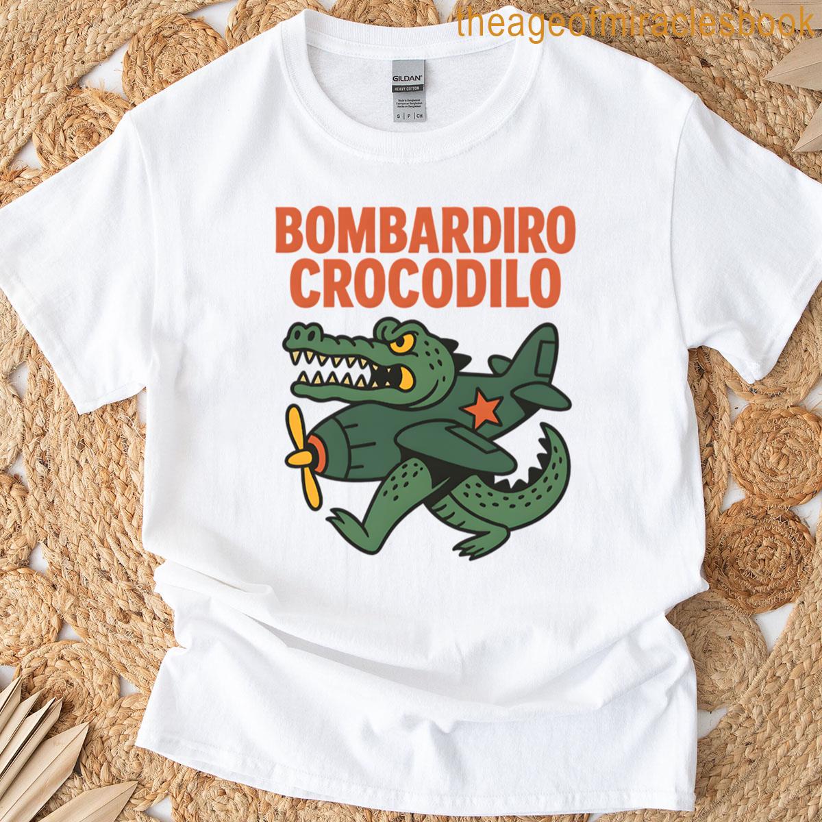 Bombardiro Crocodilo Oversized T-shirt