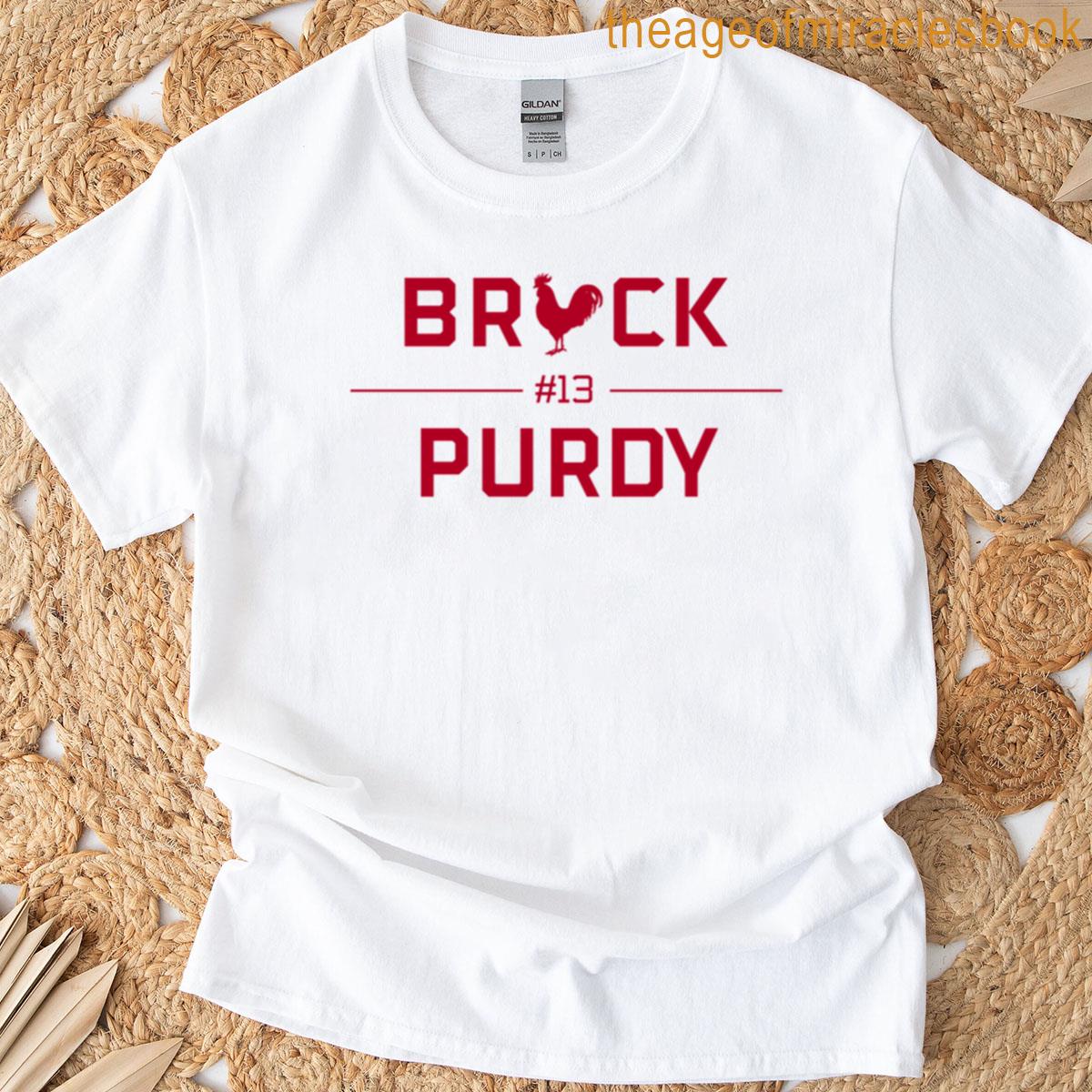 Brock Purdy 13 Red T-shirt