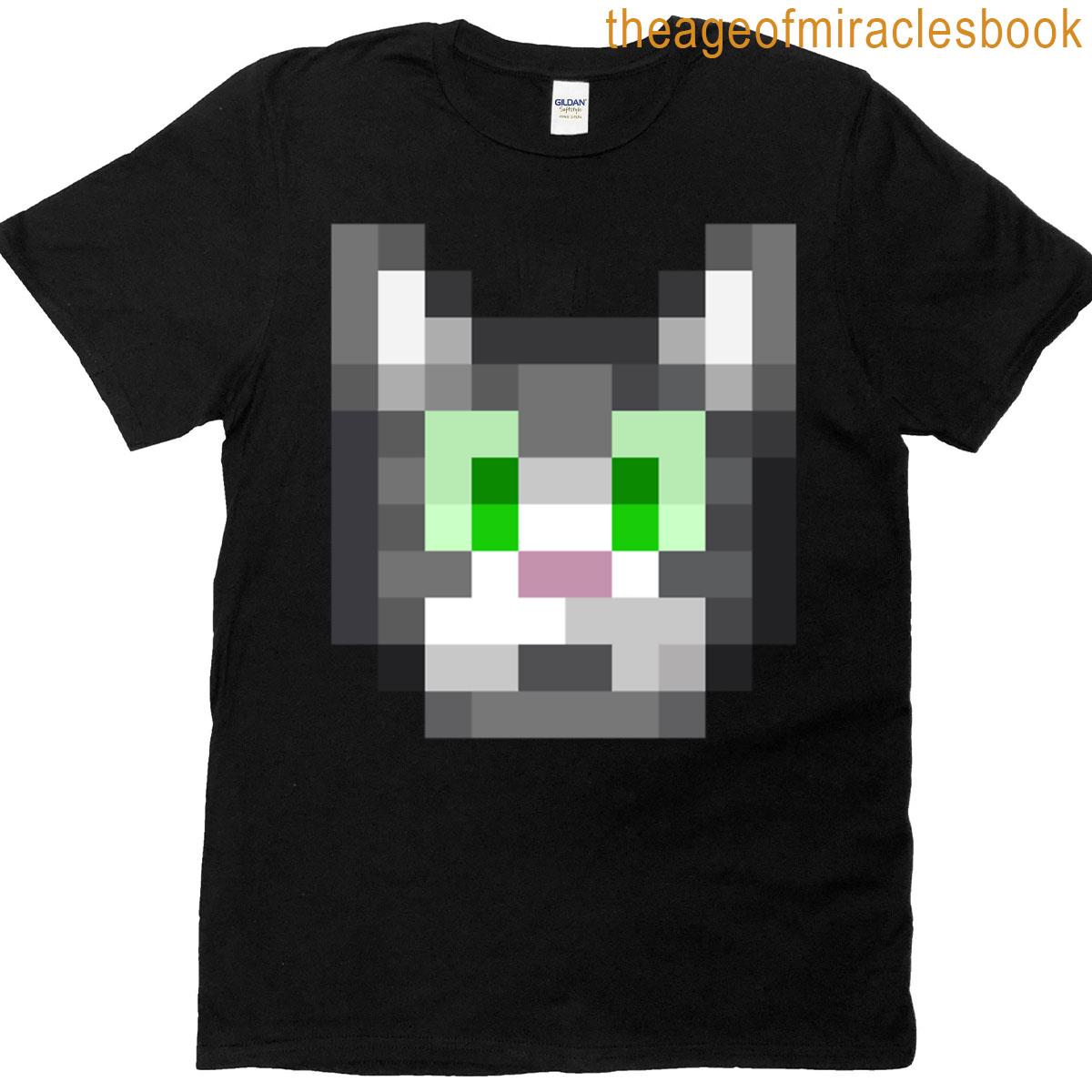 Cat Pixel Art T-shirt