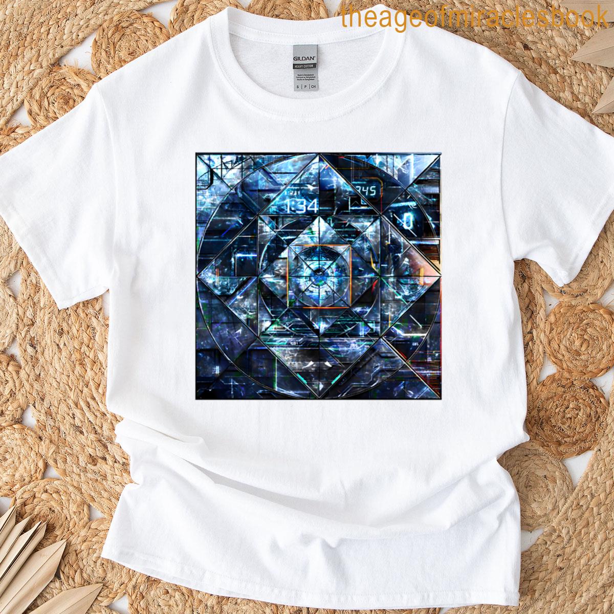 Fractured Time Oversized T-shirt