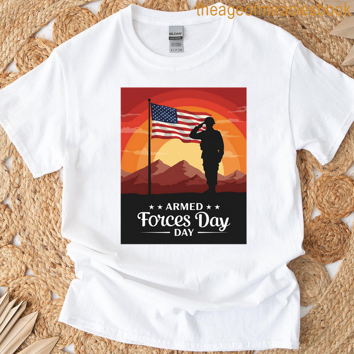Happy Armed Forces Day Unity In Service T-shirt