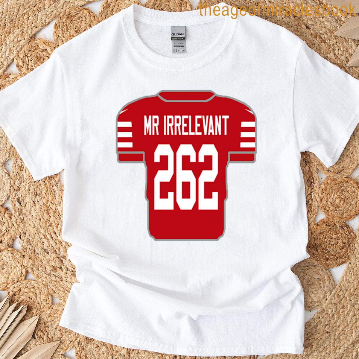 Irrelevant Draft Jersey T-shirt