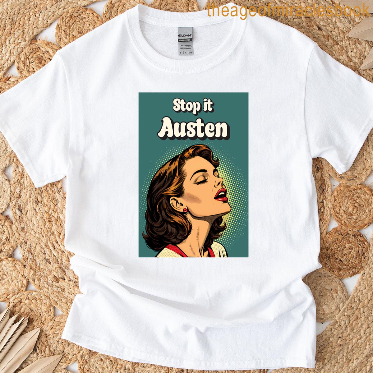 Jane Austen Literature Oversized T-shirt