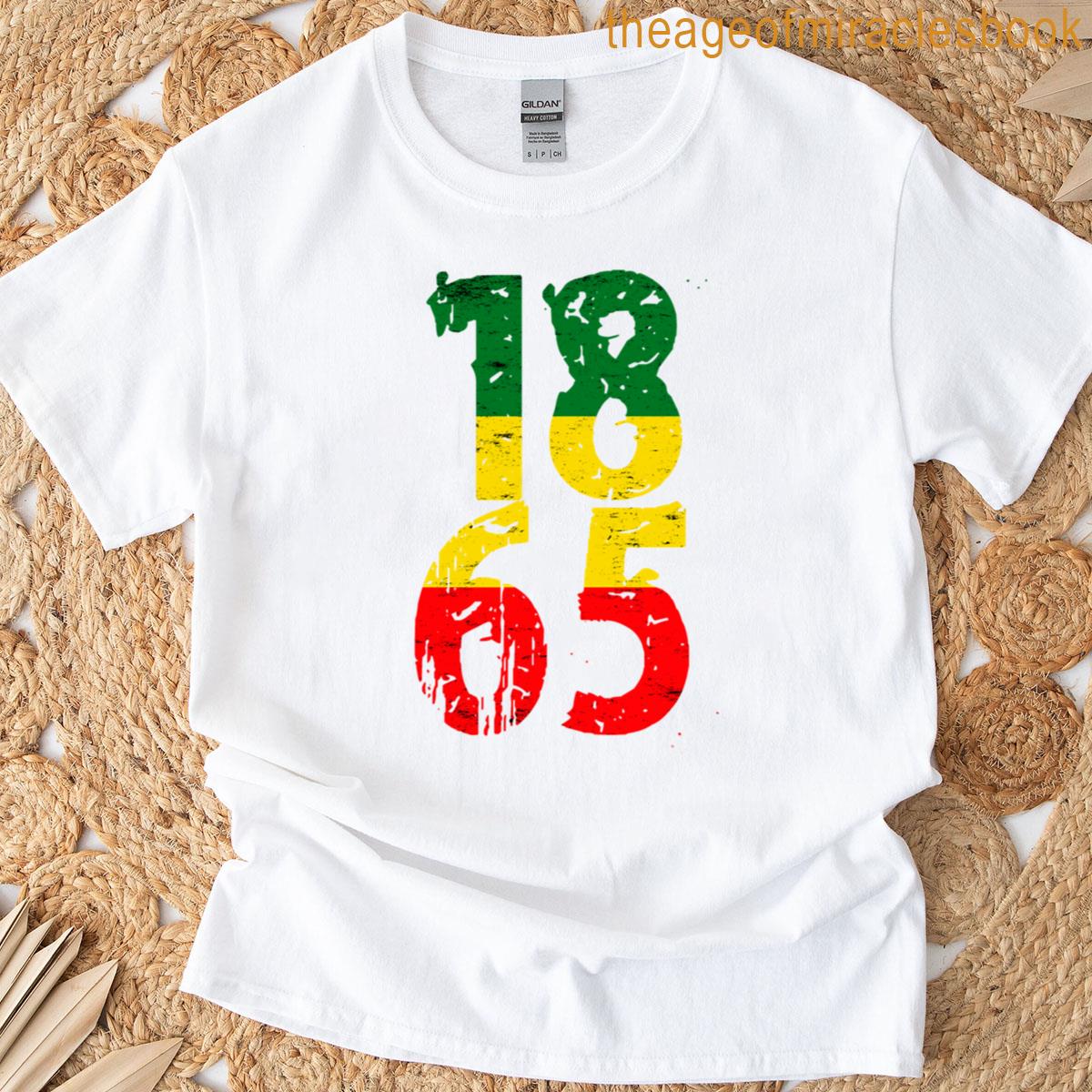 Juneteenth 1865 Grunge T-shirt