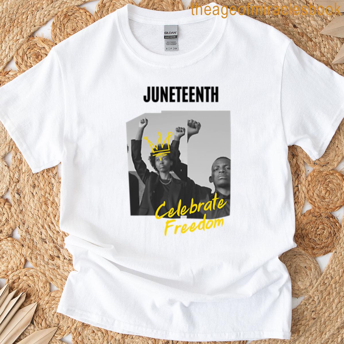Juneteenth Celebrate Freedom Oversized T-shirt
