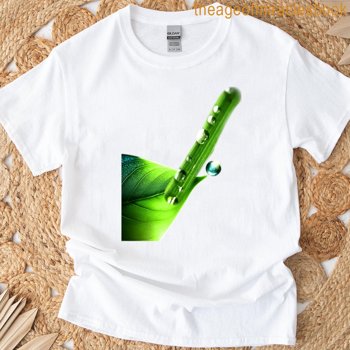 Leaf Droplet Oversized T-shirt