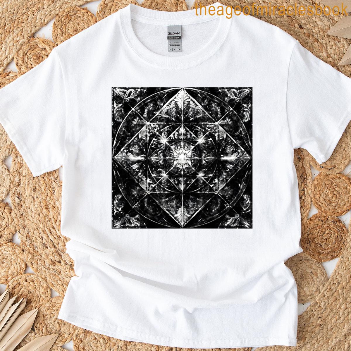 Radiant Core Geometric Surge Oversized T-shirt