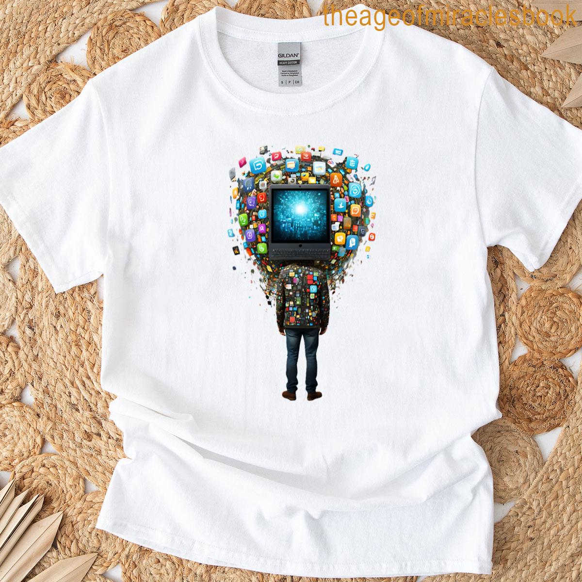 Tech Head App Man T-shirt