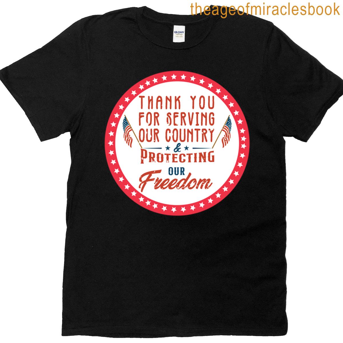Thank You Veterans Oversized T-shirt