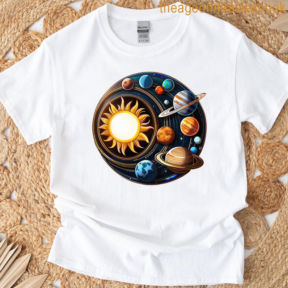 The Solar System Oversized T-shirt