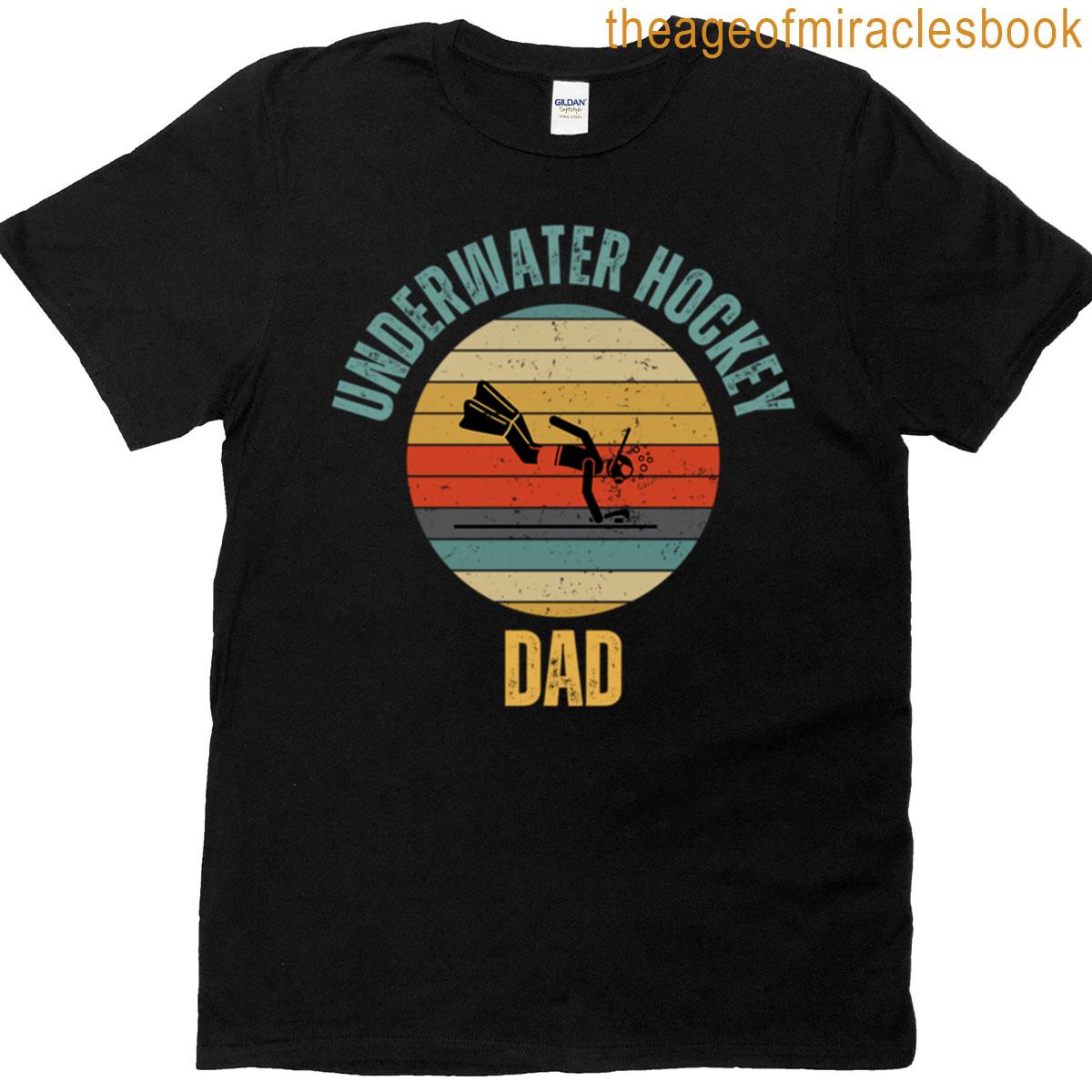 Underwater Hockey Dad Active T-shirt