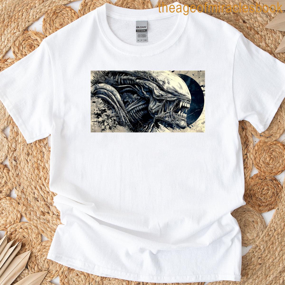 Xenomorph Alien Sci-fi Horror Deskmat T-shirt