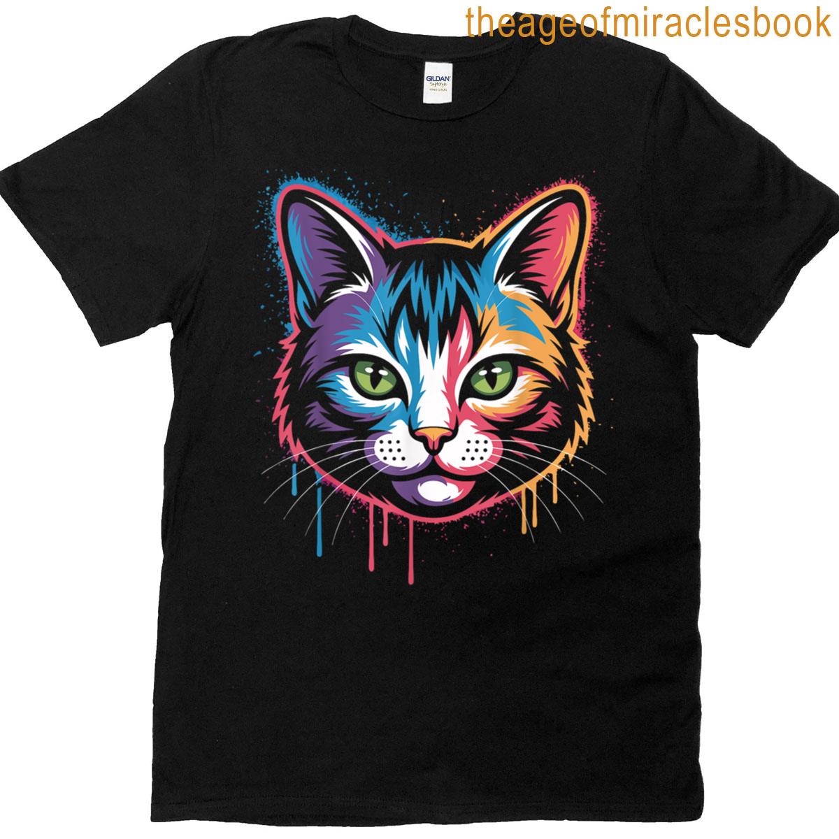 Cat Art Work Cat T-shirt