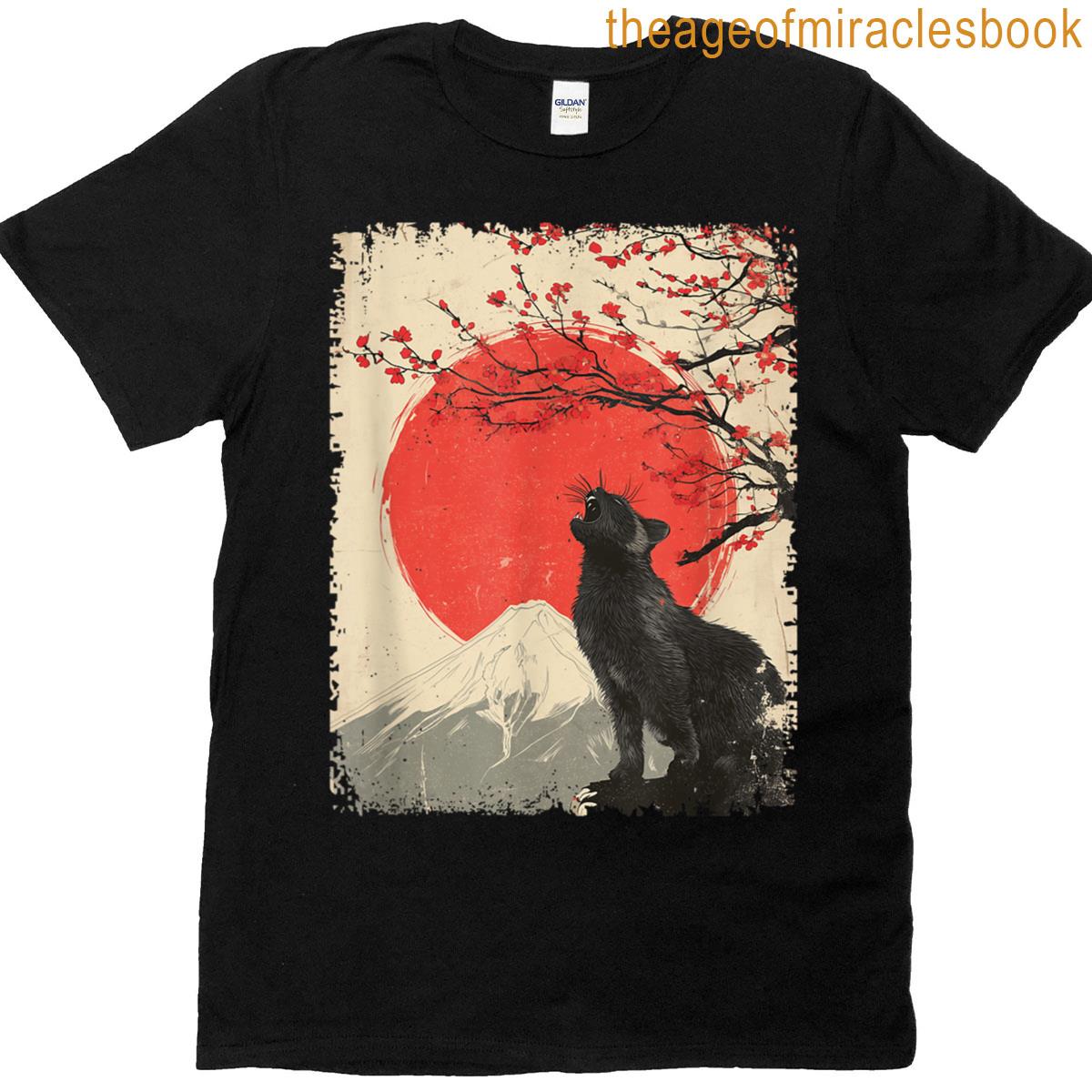 Japanese Cat T-shirt